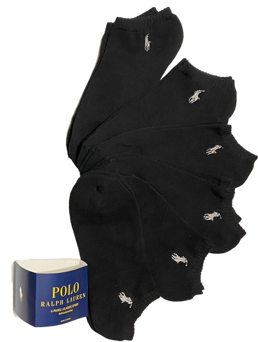 Polo Ralph Lauren Classic Sport Men's Low-Cut Ankle Socks